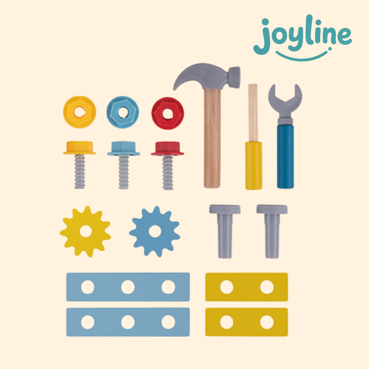 Tooky Toy Wooden Take-Along Tool Box