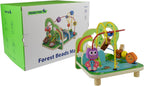 Tooky Toy Forest Bead Maze: Forest Woodland Themed Tabletop Bead Maze with Animals for Kids