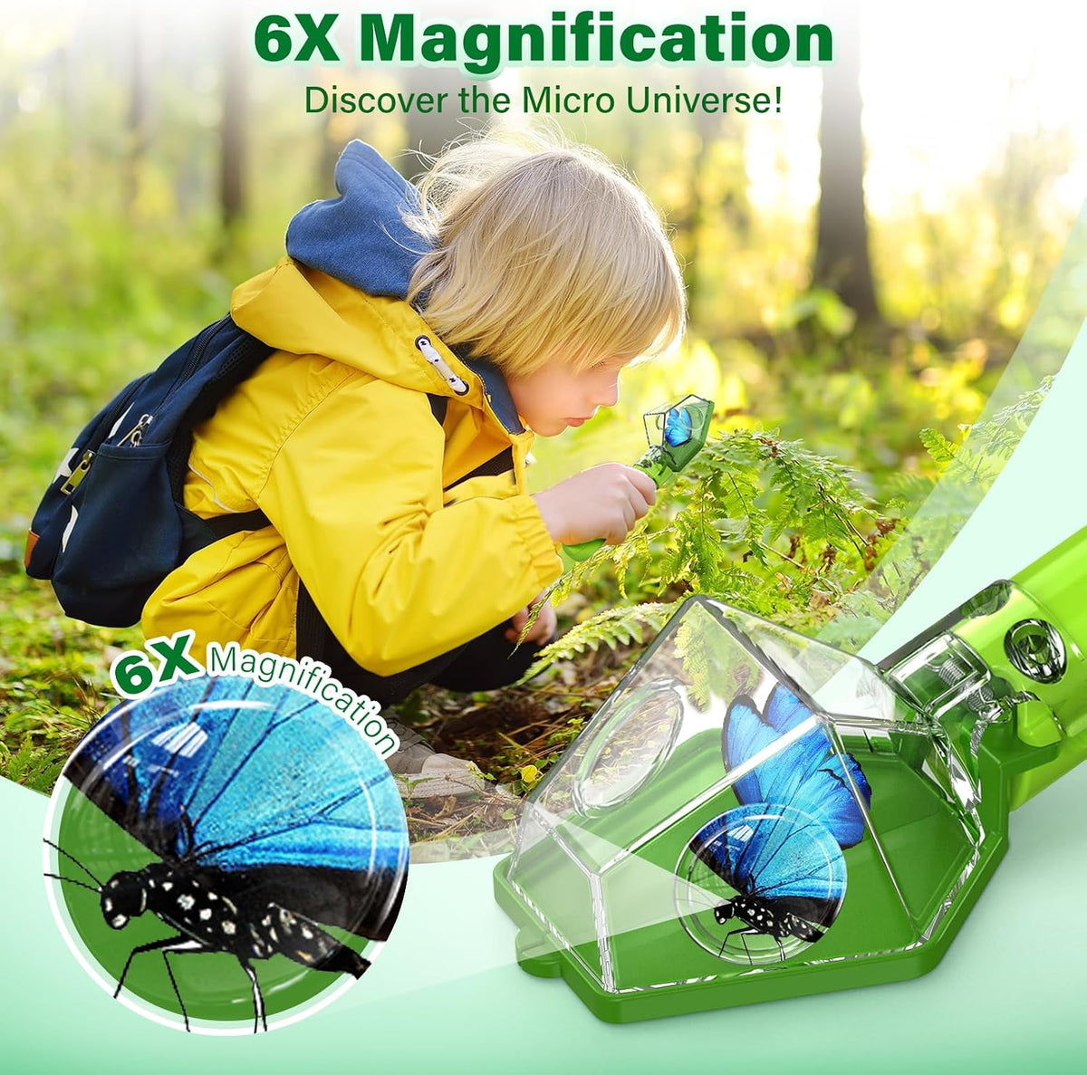 Bug Catcher with 6X Magnifier