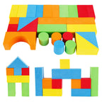 Educational EVA Foam Building Blocks | Ideal Construction Toys for for Girls, Boys, Toddlers